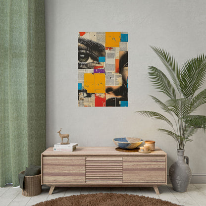 Wall Art Poster - Retro Pop Culture Woman 15