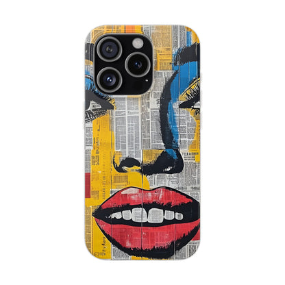 Copy of Flexi Phone Case - Retro Pop Culture Woman 2