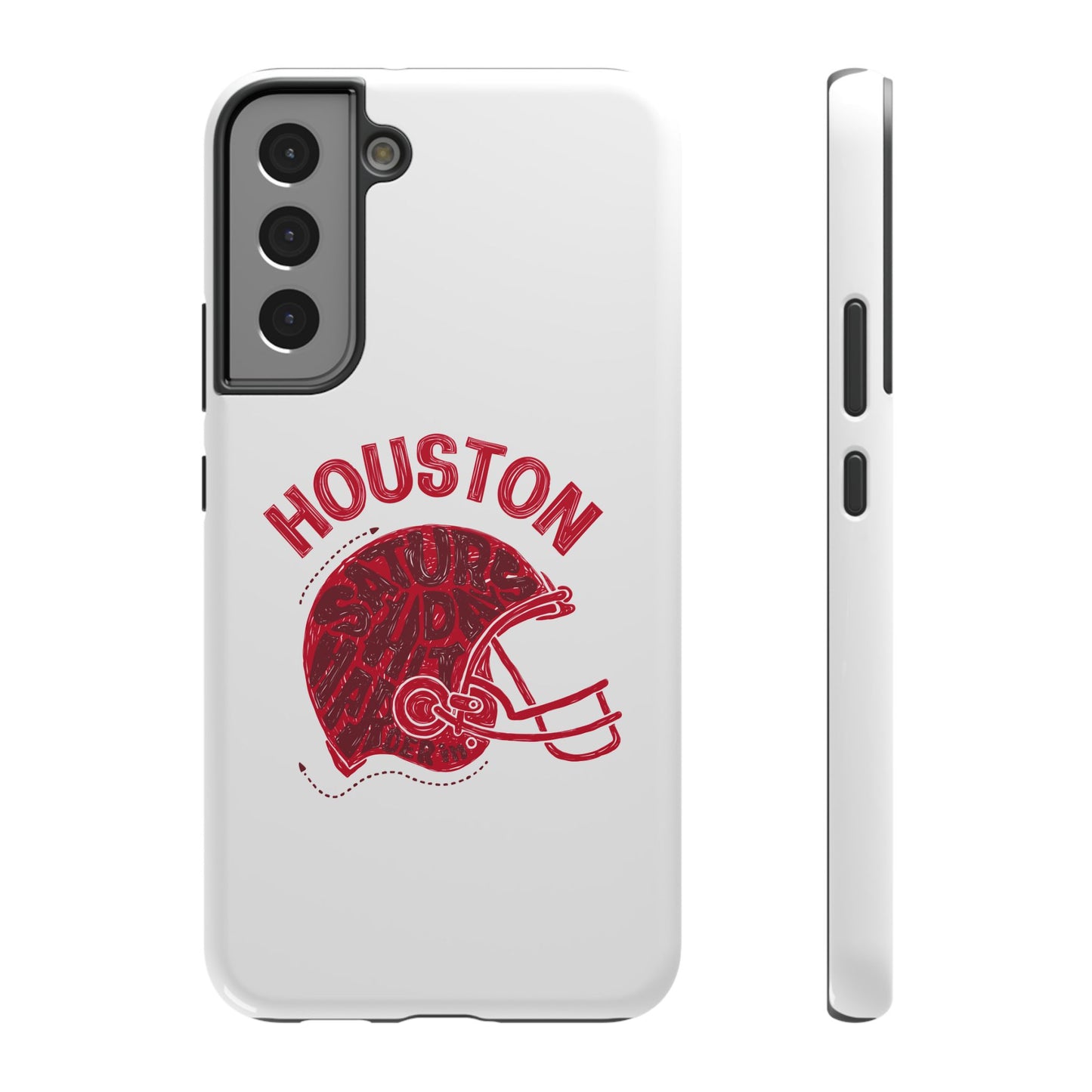 Houston Football Impact-Resistant Phone Case - Durable Design for Fans