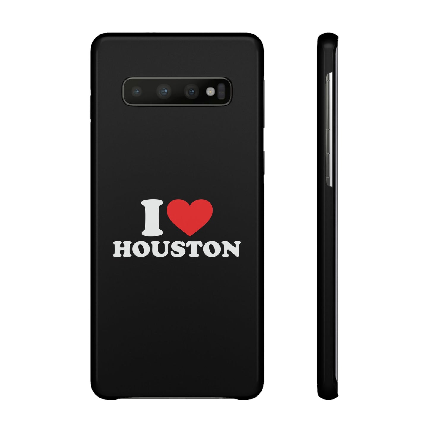 I Love Houston Snap Case Phone Cover