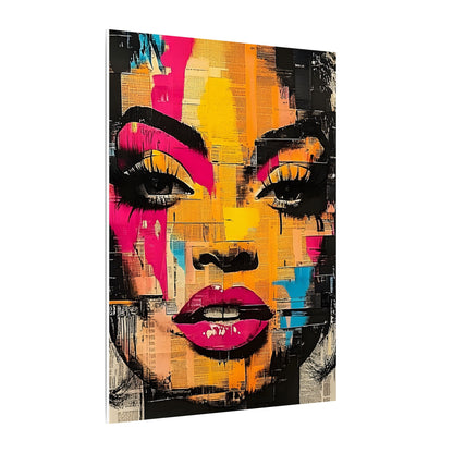 Canvas Wall Art - Retro Pop Culture Women 1