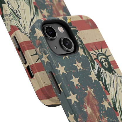 Liberty-Inspired Phone Case - Patriotic Design