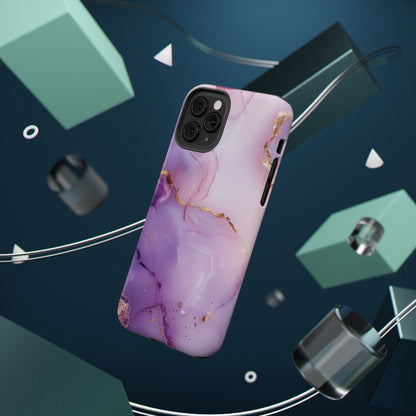 Elegant Purple Marble iPhone Case