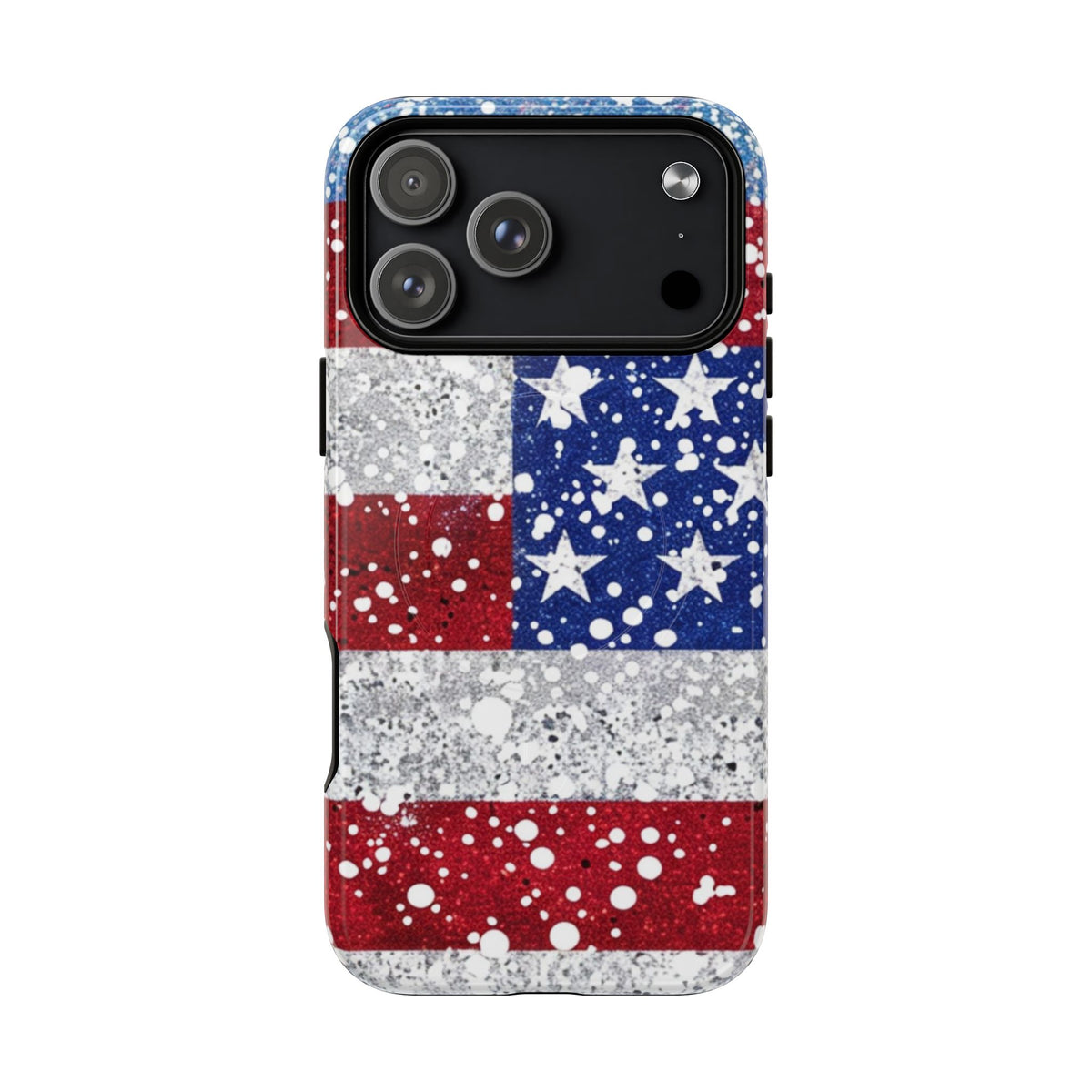 American Flag Design phone case -Tough Magnetic iPhone Cover