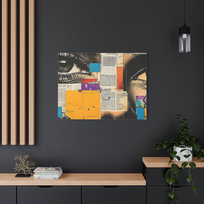 Canvas Wall Art -  Retro Pop Culture woman 4
