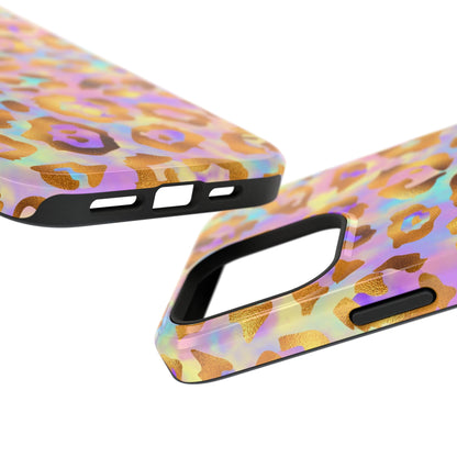Leopard Print Impact-Resistant Phone Case