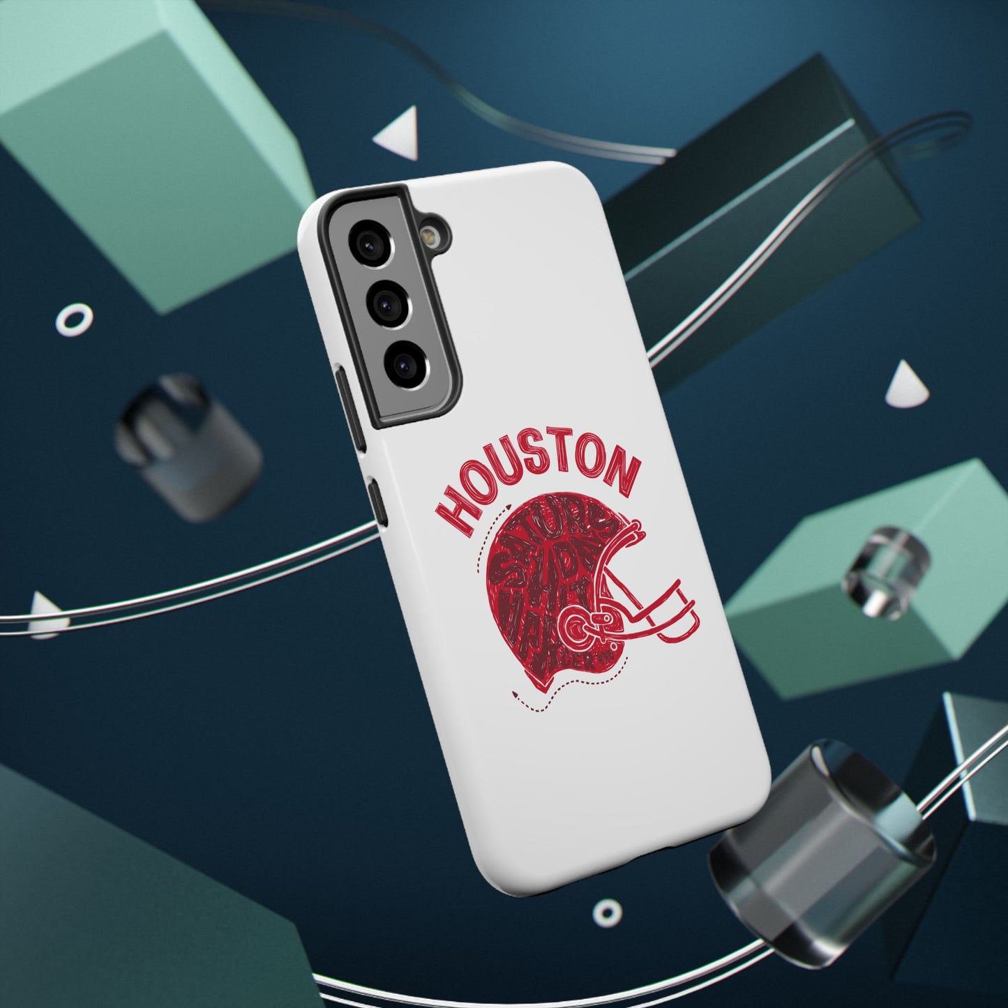 Houston Football Impact-Resistant Phone Case - Durable Design for Fans