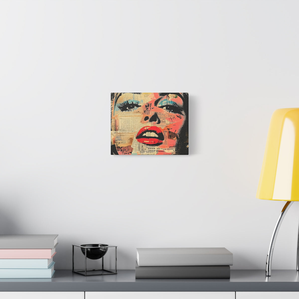 Pop Art Marilyn Monroe Canvas Print — Stretched Matte Wall Art
