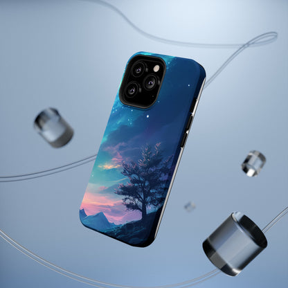 Stunning Galaxy Tree Impact-Resistant Phone Case