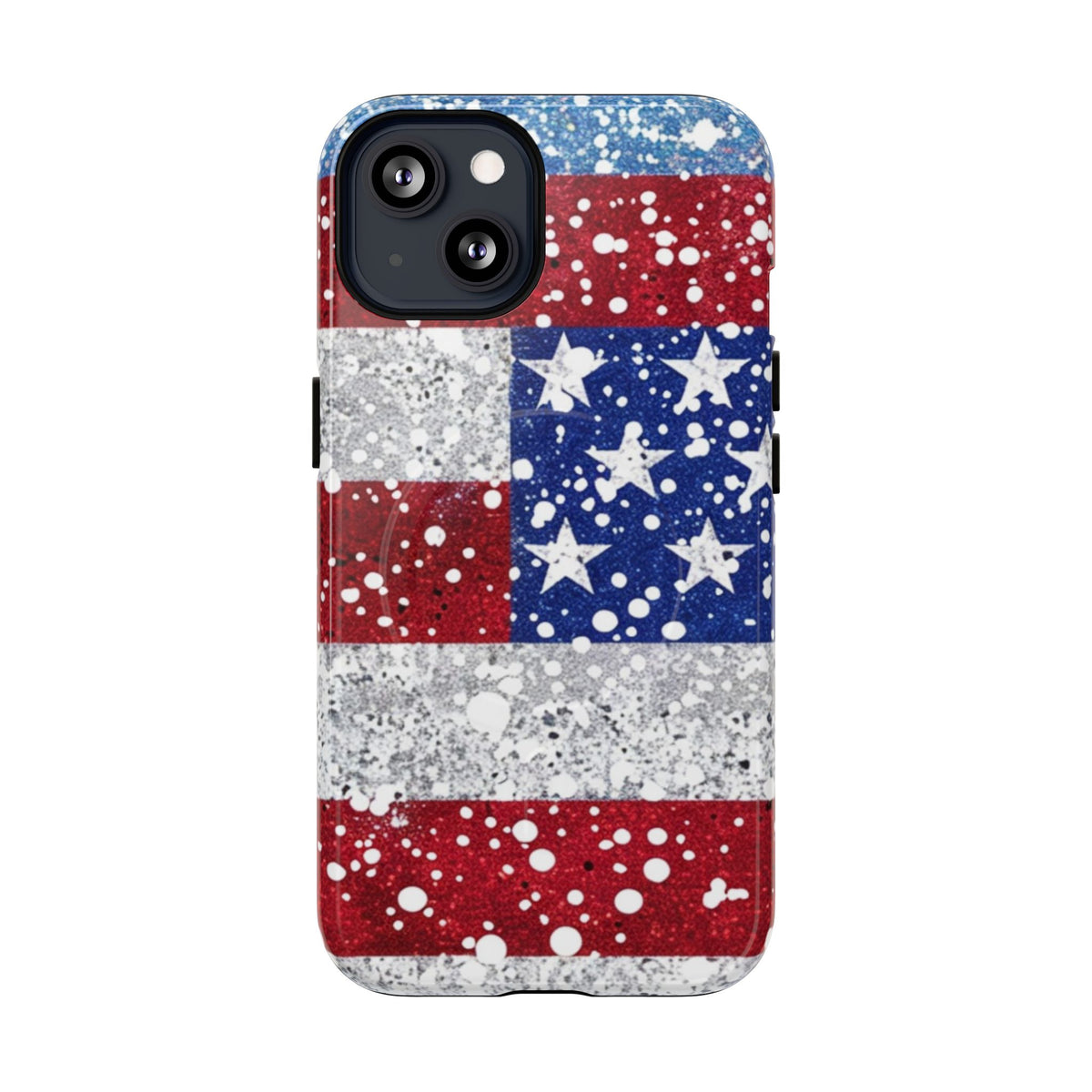 American Flag Design phone case -Tough Magnetic iPhone Cover