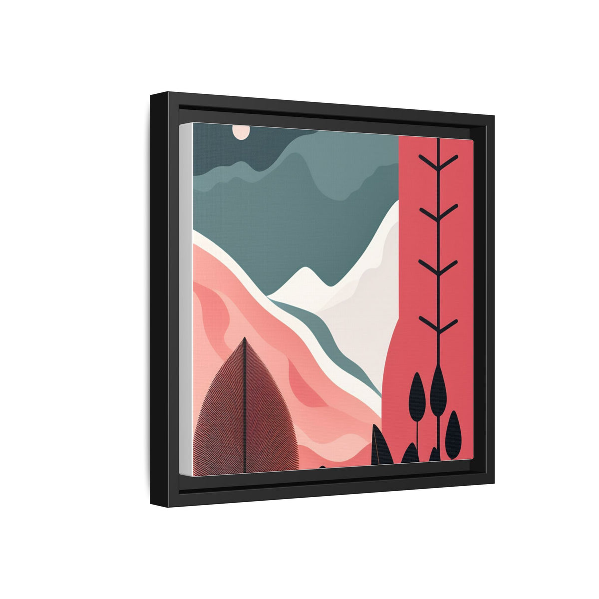 Matte Canvas, Framed (Multi-color)