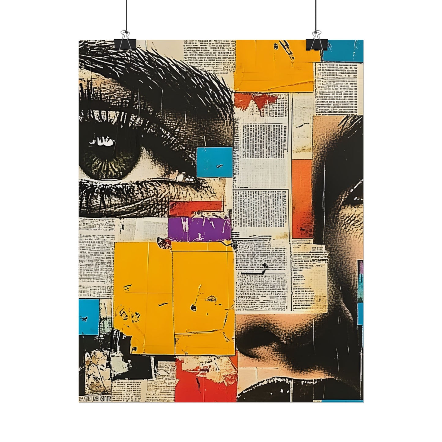 Wall Art Poster - Retro Pop Culture Woman 15