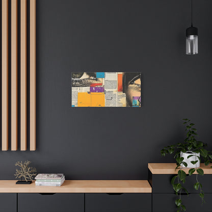 Canvas Wall Art -  Retro Pop Culture woman 4