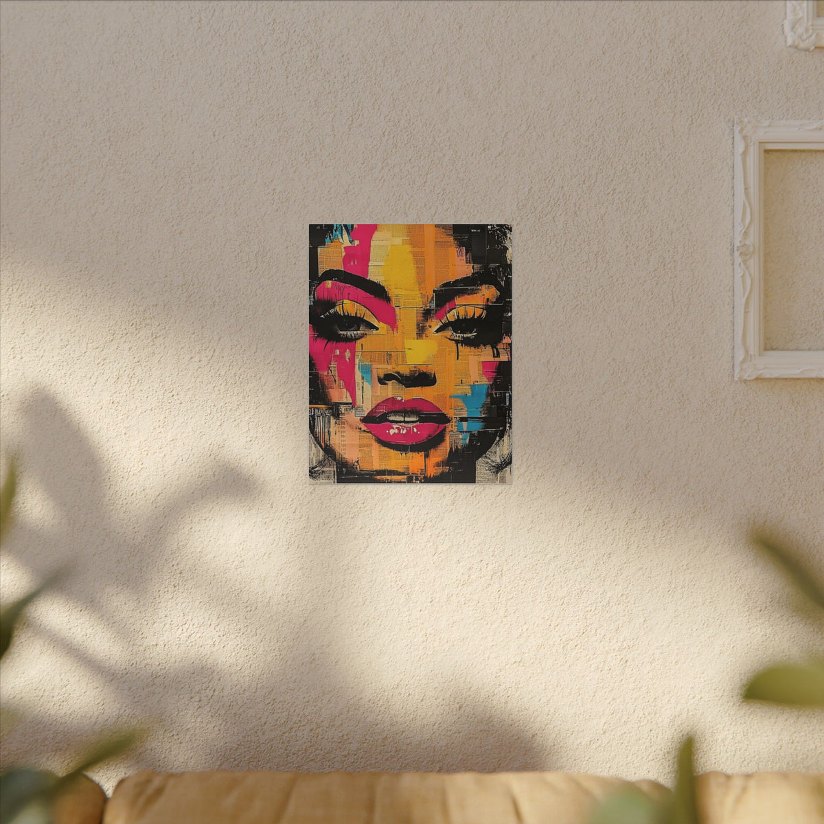 Canvas Wall Art - Retro Pop Culture Women 1