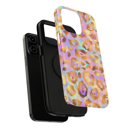 Leopard Print Impact-Resistant Phone Case