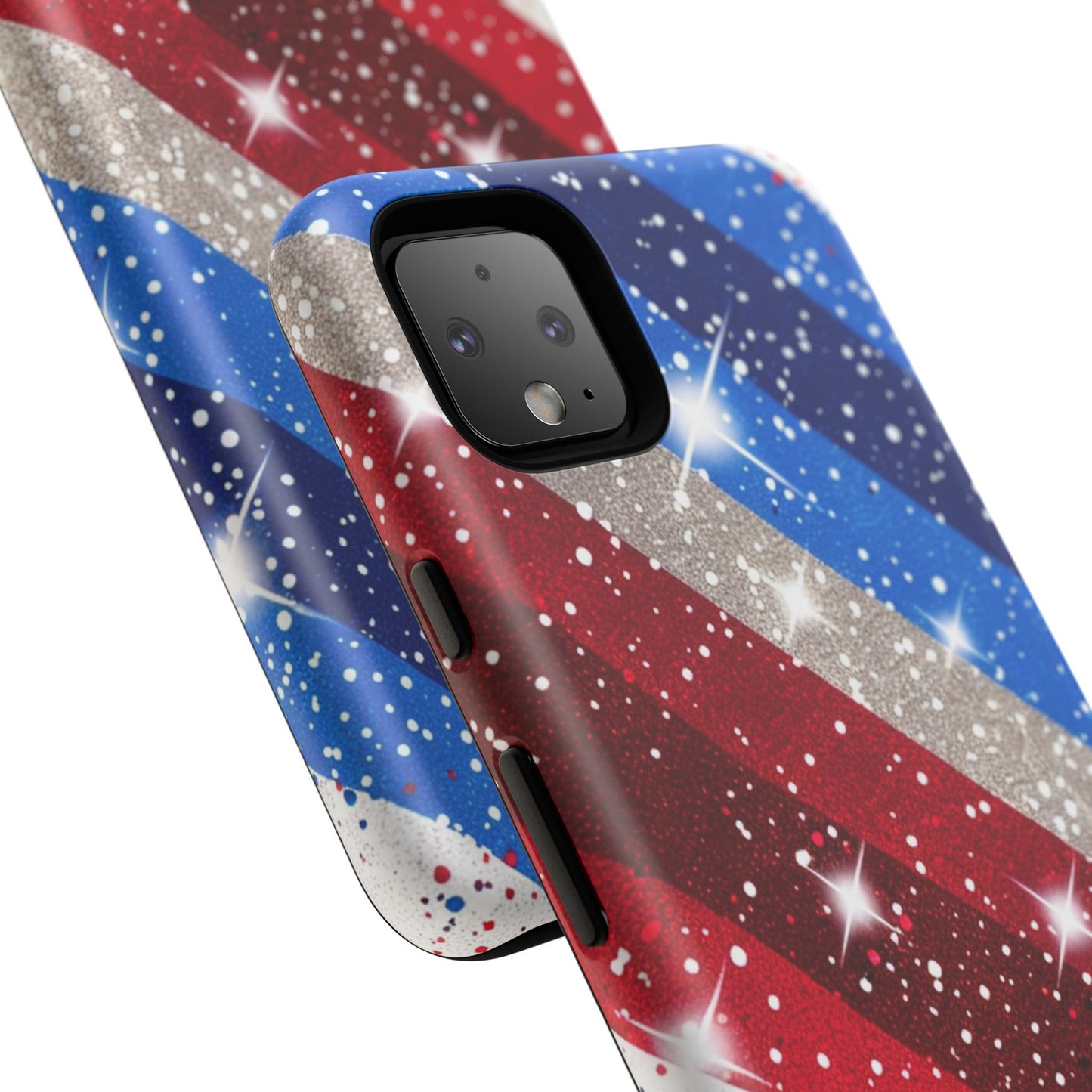 Glittery Patriotic Phone Case - Tough Cases