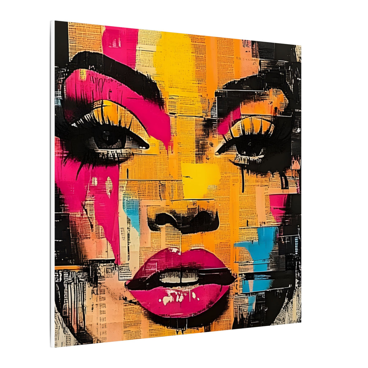 Canvas Wall Art - Retro Pop Culture Women 1