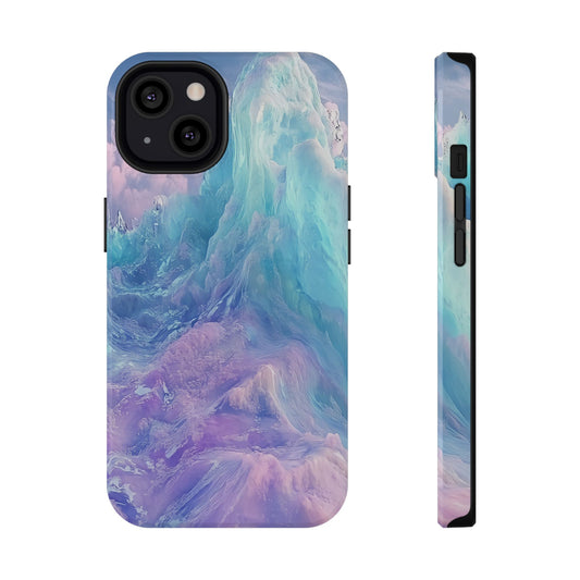 Phone Case - Colorful Abstract Waves Design