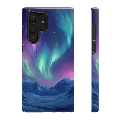 Aurora Borealis Impact-Resistant Phone Case - Colorful Northern Lights Design-2