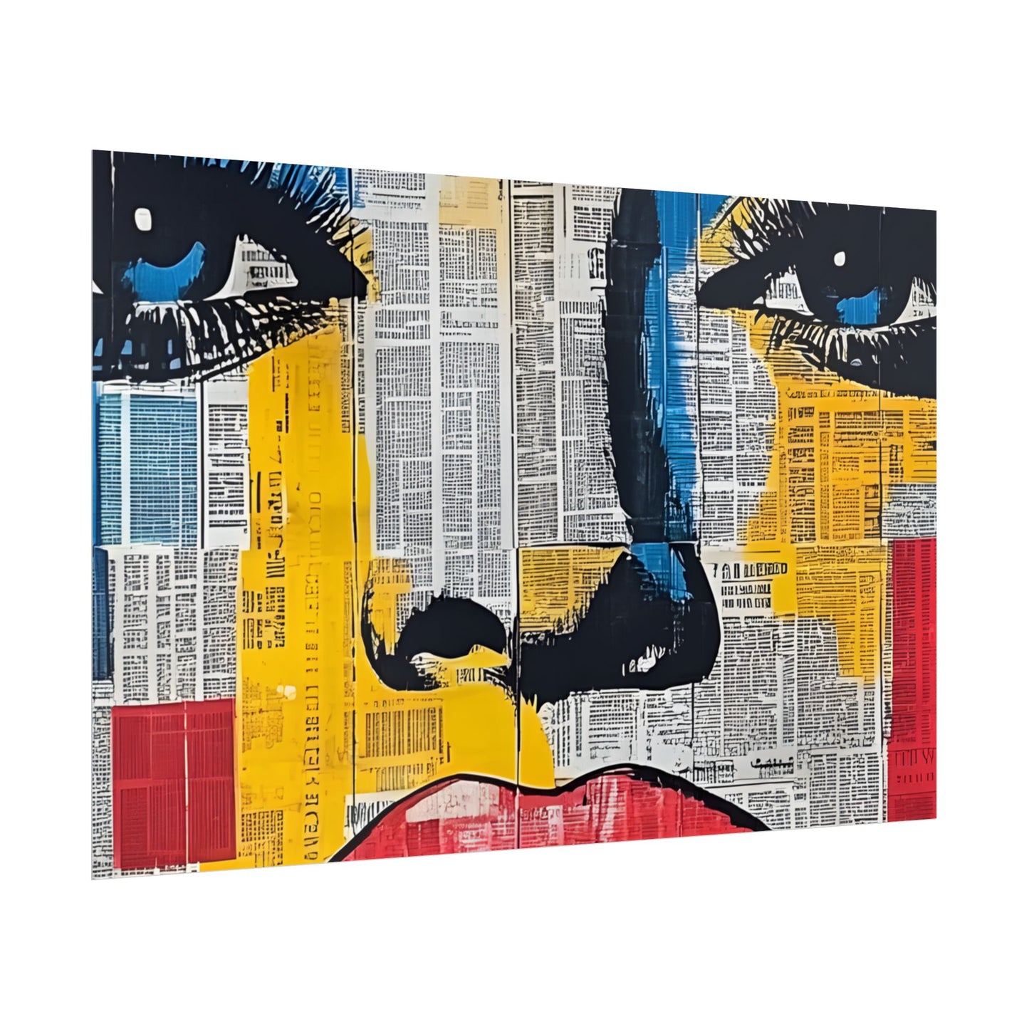 Poster Wall Art - Retro Pop Culture Woman 18 Comic Book Style