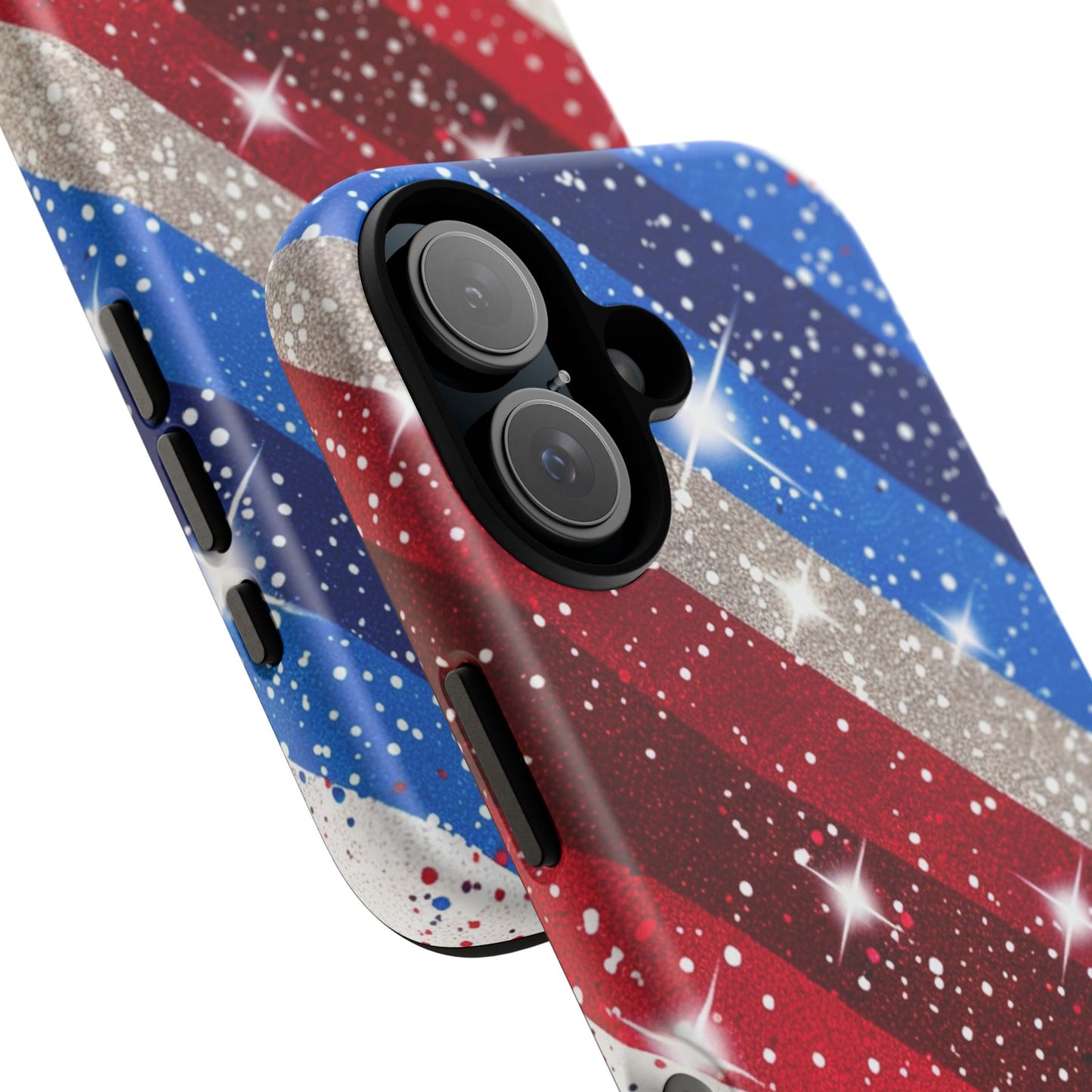 Glittery Patriotic Phone Case - Tough Cases