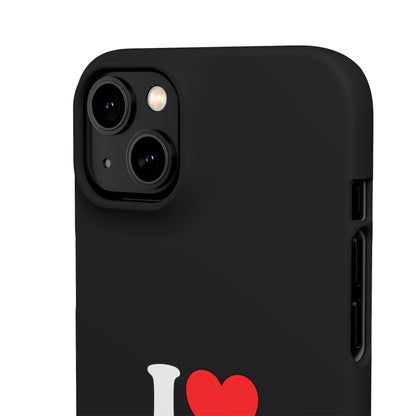 I Love Houston Snap Case Phone Cover