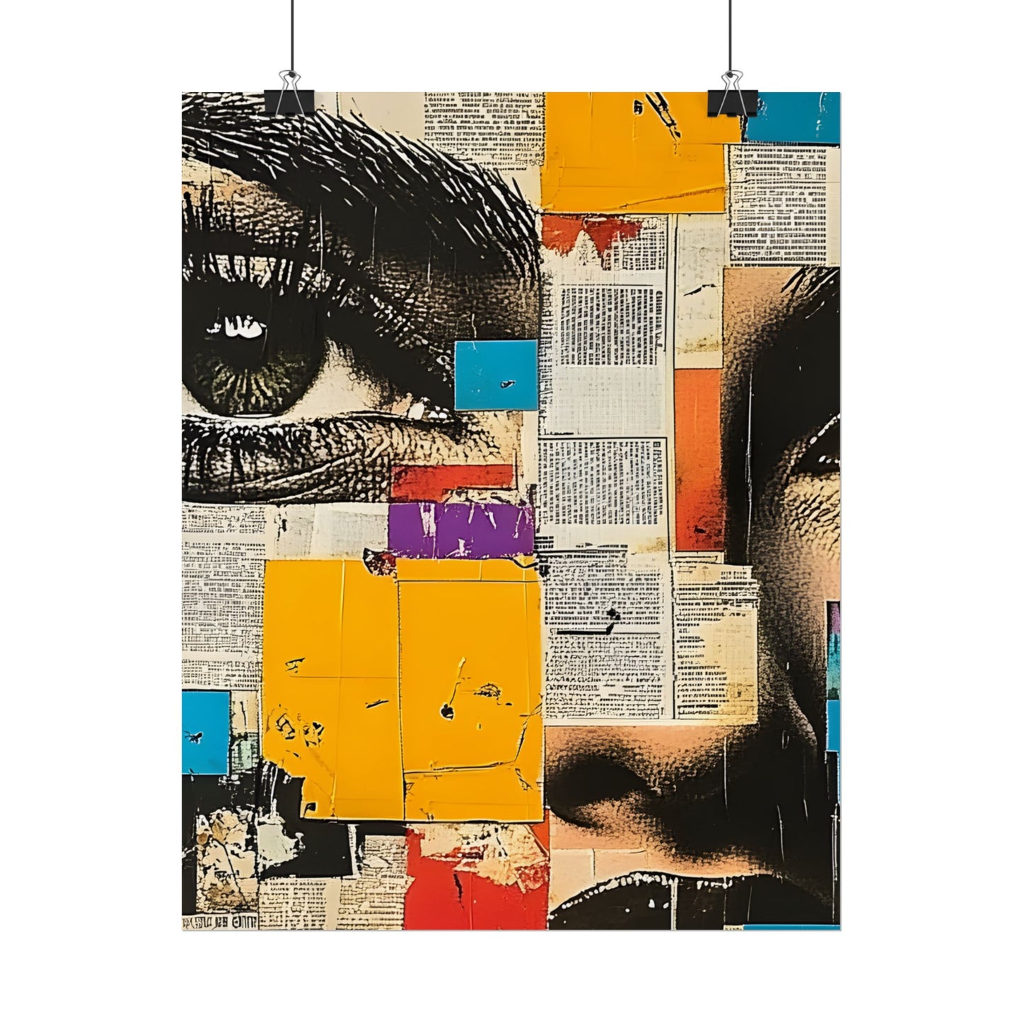 Wall Art Poster - Retro Pop Culture Woman 15