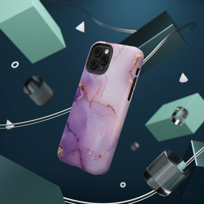 Elegant Purple Marble iPhone Case