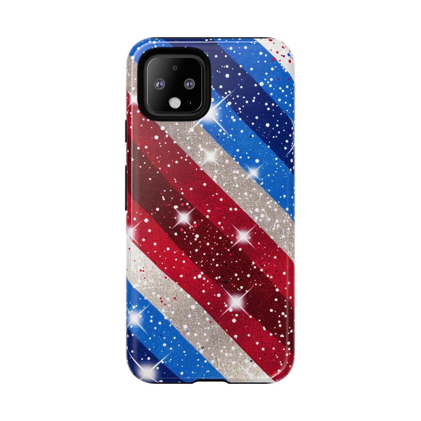 Glittery Patriotic Phone Case - Tough Cases