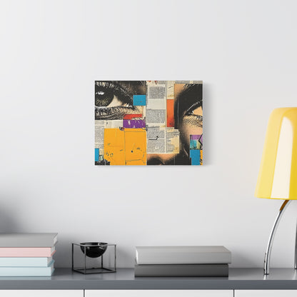 Canvas Wall Art -  Retro Pop Culture woman 4