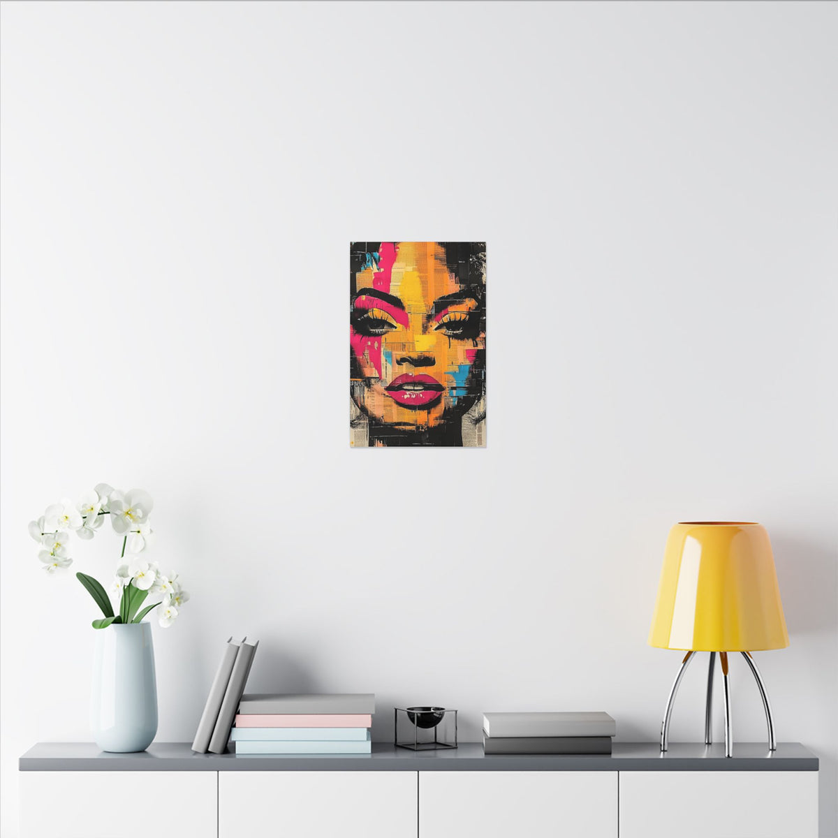 Canvas Wall Art - Retro Pop Culture Women 1