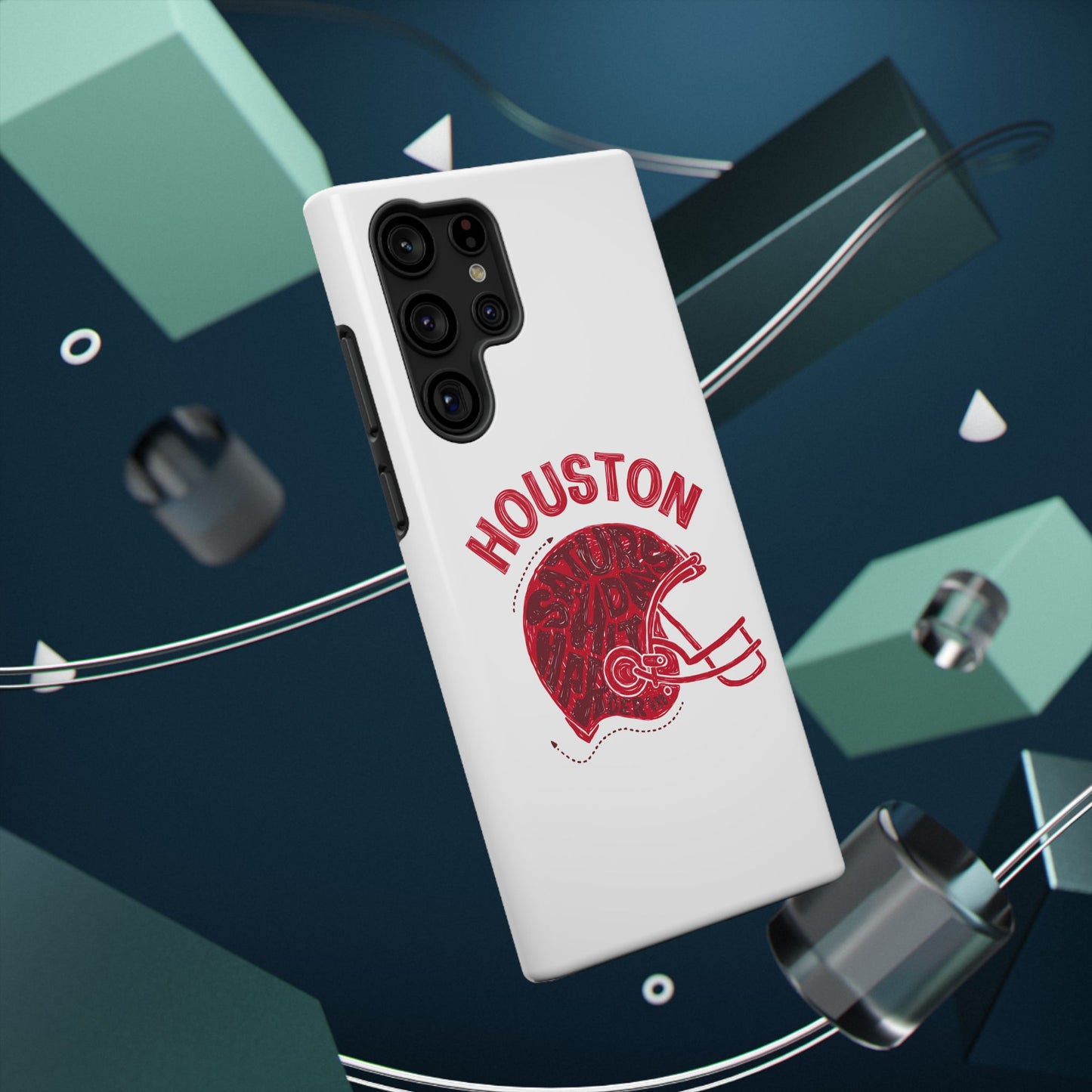 Houston Football Impact-Resistant Phone Case - Durable Design for Fans