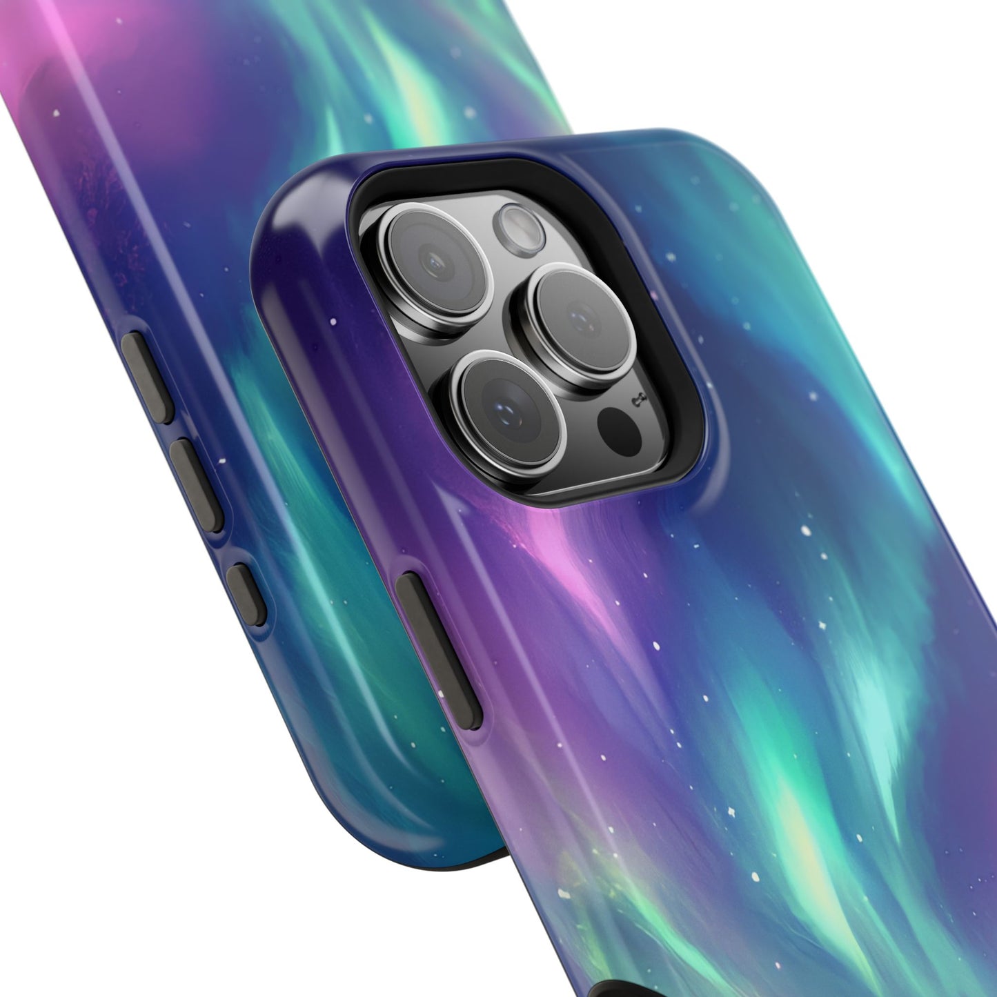 Aurora Borealis Impact-Resistant Phone Case - Colorful Northern Lights Design-2