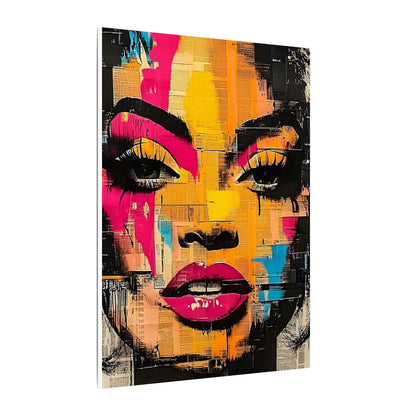 Canvas Wall Art - Retro Pop Culture Women 1