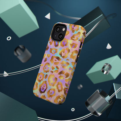 Leopard Print Impact-Resistant Phone Case