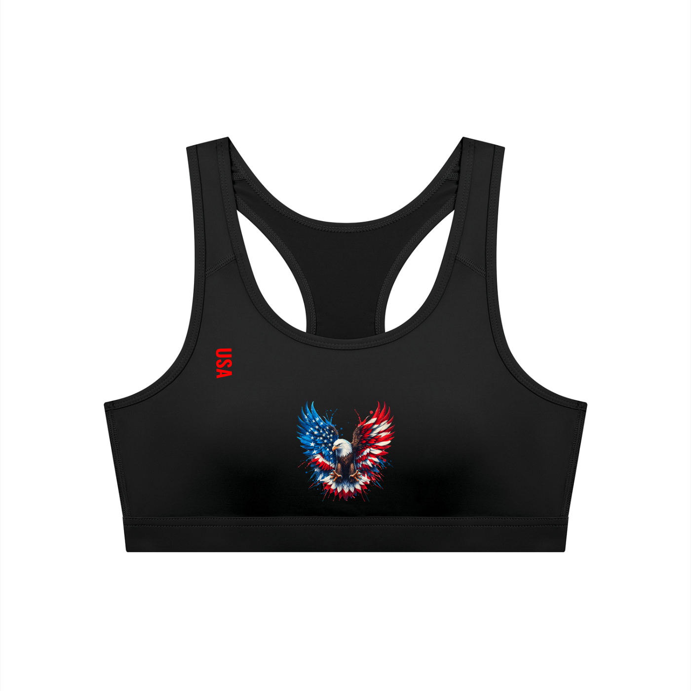 USA - Women's Cropped Sports