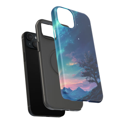 Stunning Galaxy Tree Impact-Resistant Phone Case
