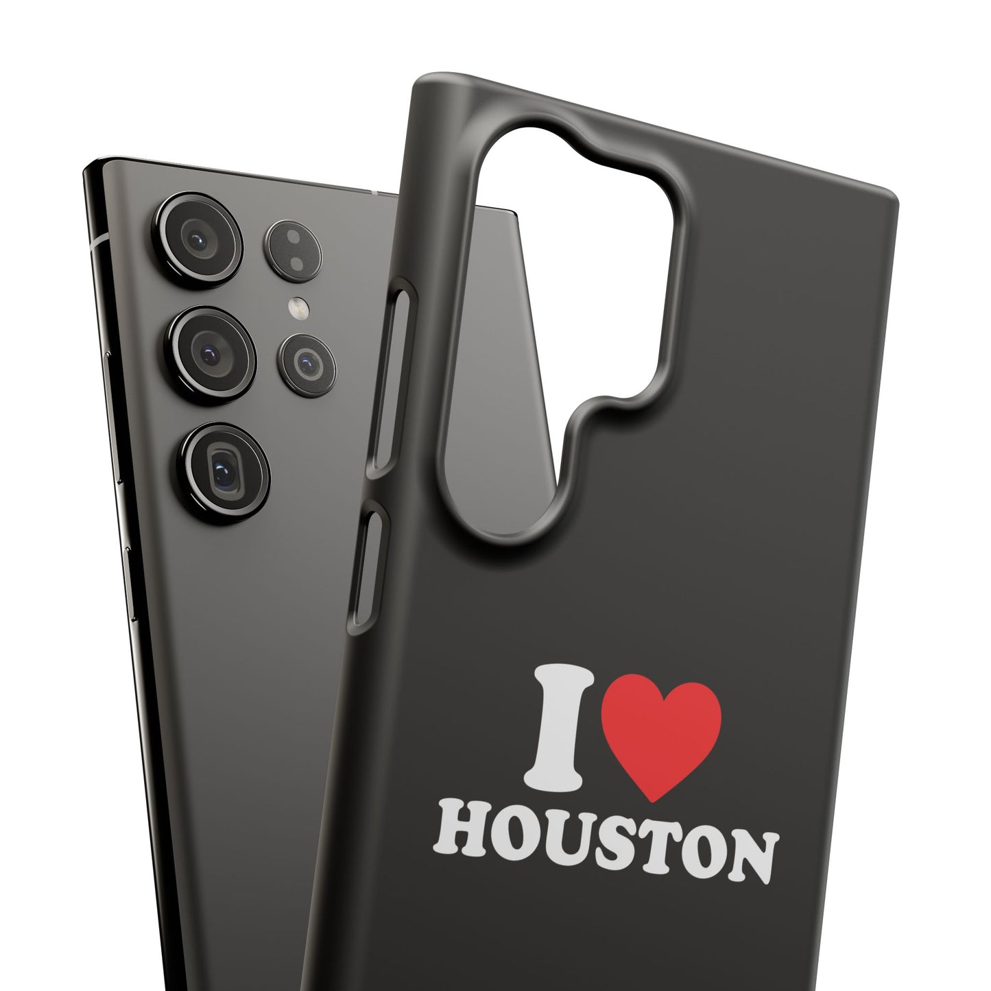 I Love Houston Snap Case Phone Cover