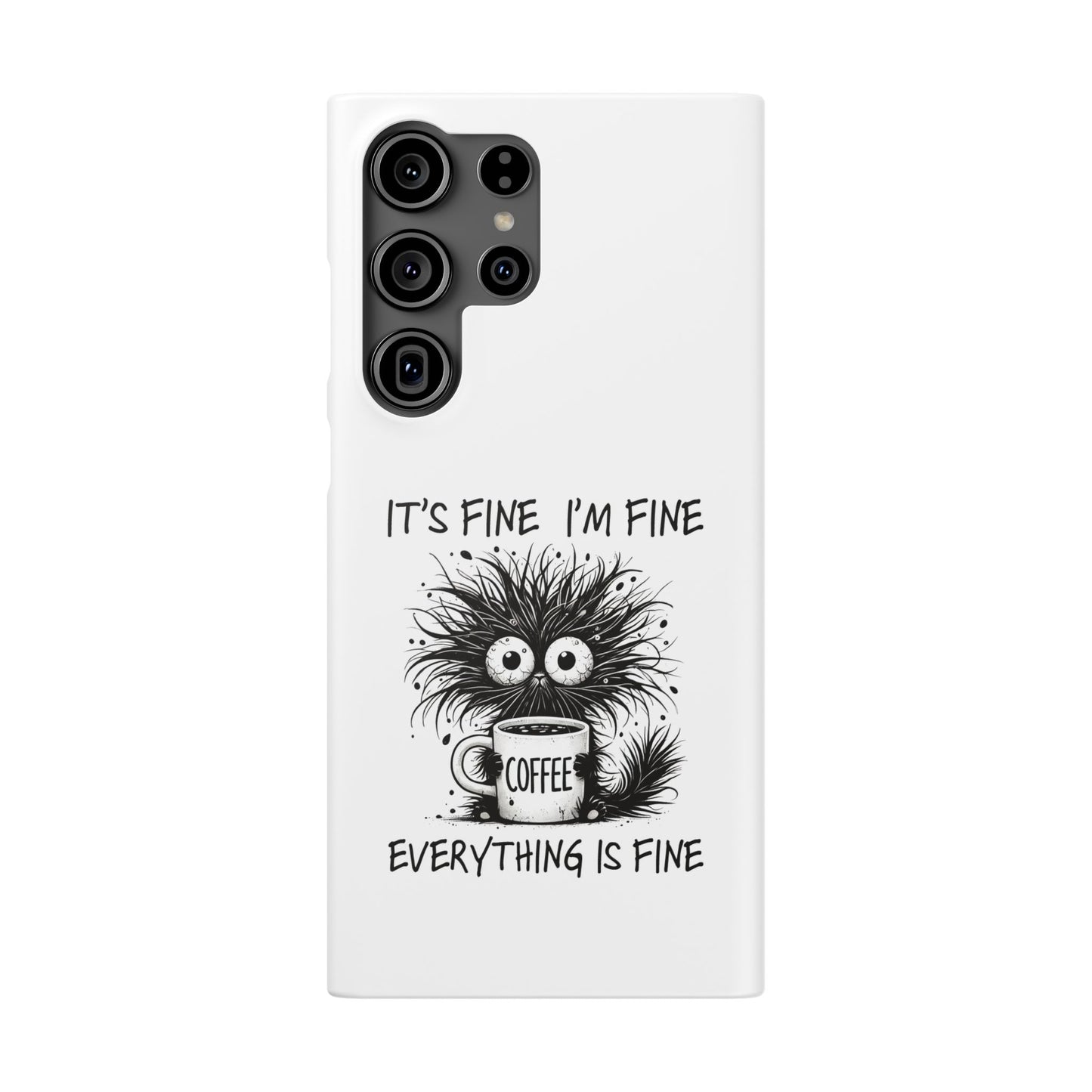 Funny Cat  - Slim phone Case