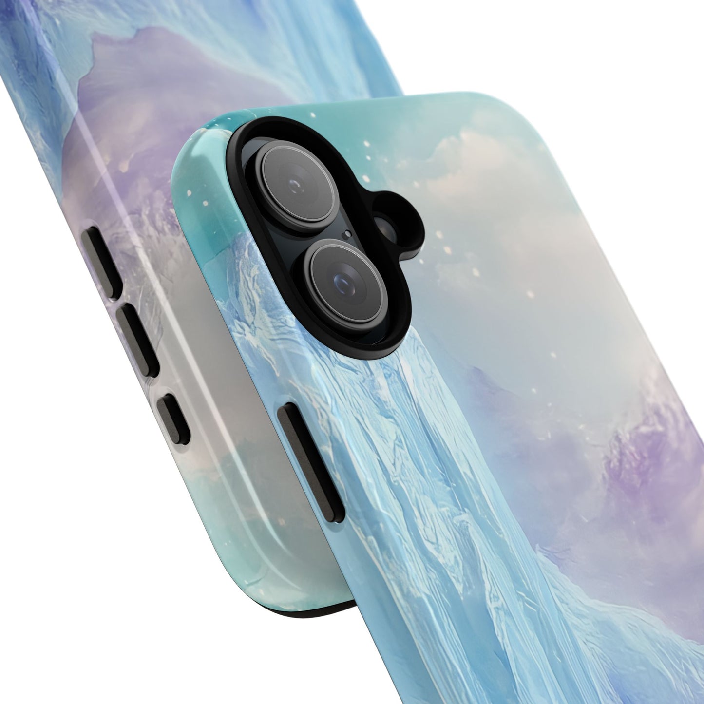 Artistic Phone Case with Iceberg Design