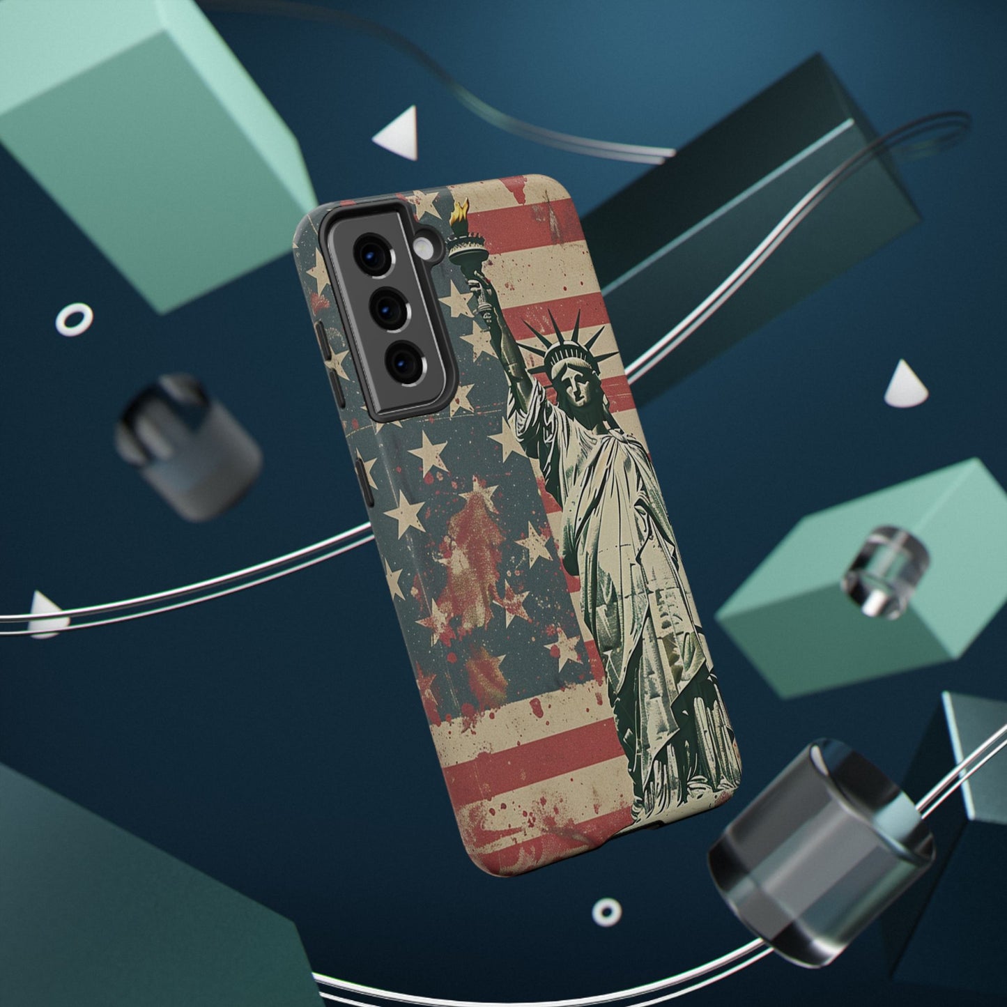 Liberty-Inspired Phone Case - Patriotic Design