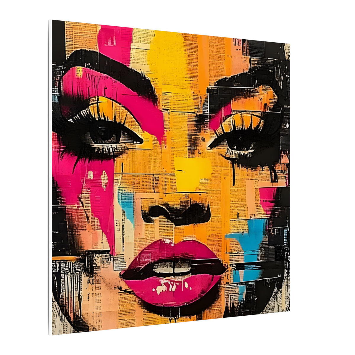 Canvas Wall Art - Retro Pop Culture Women 1