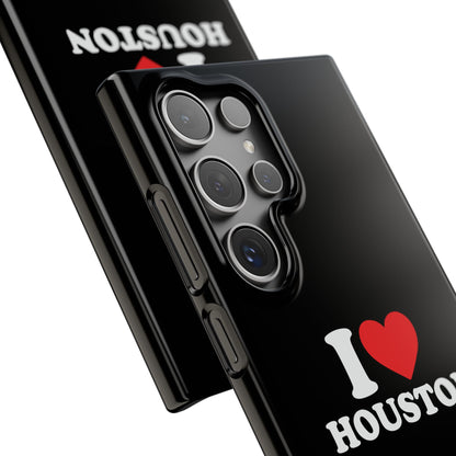 I Love Houston Snap Case Phone Cover