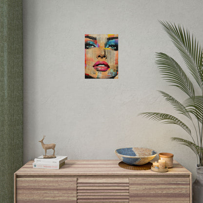 Retro Pop Culture Woman 12 , wall art, Art lovers poster