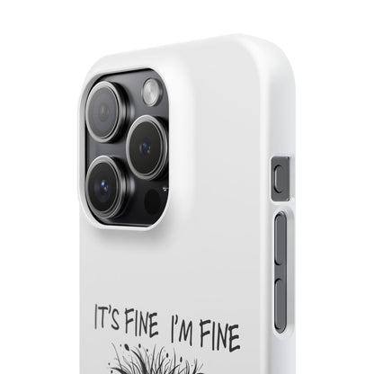 Funny Cat  - Slim phone Case
