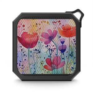 Outdoor Bluetooth Speaker - Bright Floral Buttercup Flowers Design