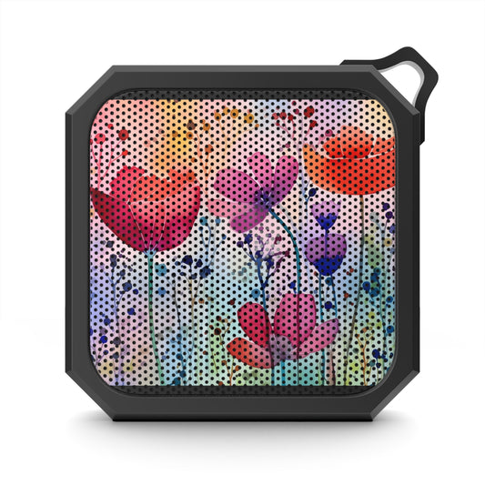 Outdoor Bluetooth Speaker - Bright Floral Buttercup Flowers Design