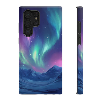 Aurora Borealis Impact-Resistant Phone Case - Colorful Northern Lights Design-2