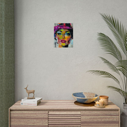Retro Pop Culture Woman 9 - Wall Art, Retro Art