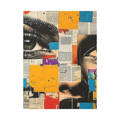 Canvas Wall Art -  Retro Pop Culture woman 4